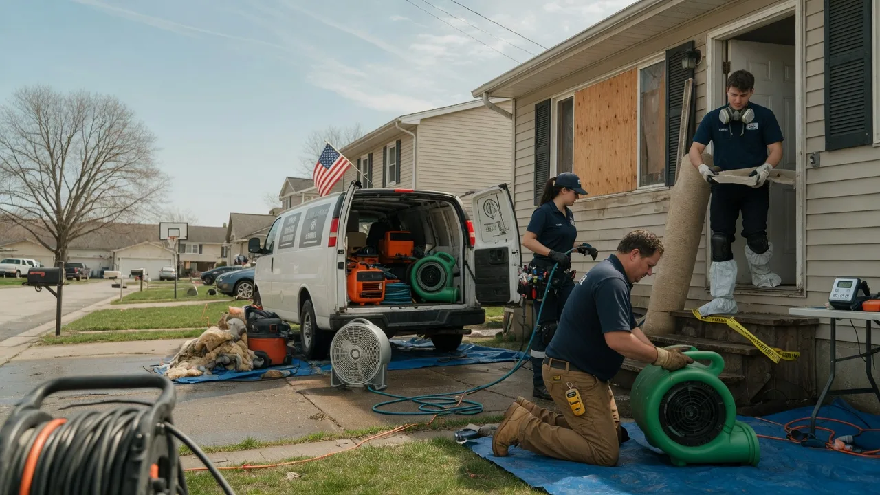 Water Damage Restoration in Grover Hill, OH near me
